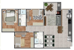 imagem 2 - Apartamento com 3 dormitórios à venda, 88 m² por R$ 689.000 - Casa Branca - Santo André/SP imagem 2 - Apartamento com 3 dormitórios à venda, 88 m² por R$ 689.000 - Casa Branca - Santo André/SP