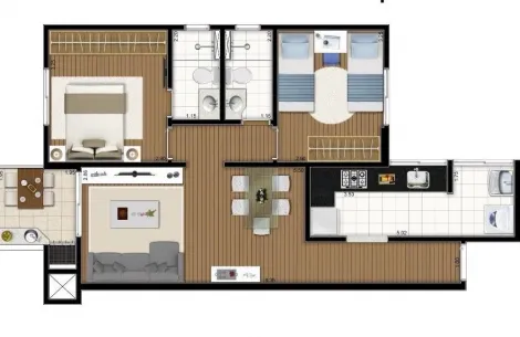 imagem 1 - Apartamento - Apartamento imagem 1 - Apartamento - Apartamento