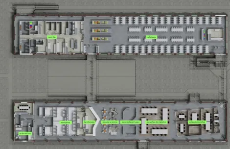 imagem 2 - Galpão/Depósito/Armazém com 4.268 m² para alugar em Santo André/SP. imagem 2 - Galpão/Depósito/Armazém com 4.268 m² para alugar em Santo André/SP.